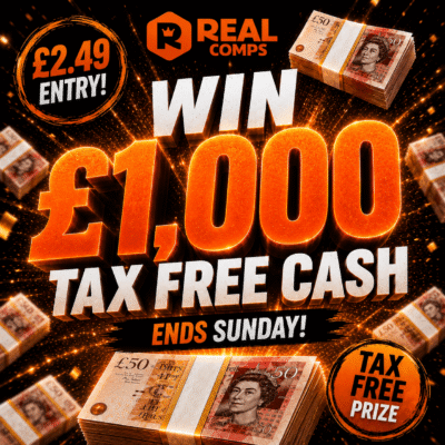 Win £1000 TAX FREE Cash